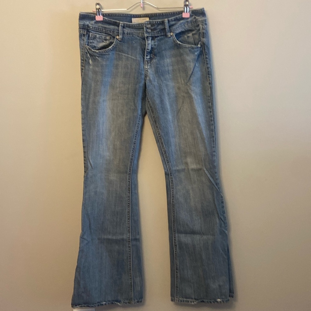 Maurices 5/6 long flair jeans